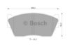 MAZDA 1V2S3328Z Brake Pad Set, disc brake